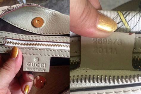 gucci rush fake vs real|check gucci serial number.